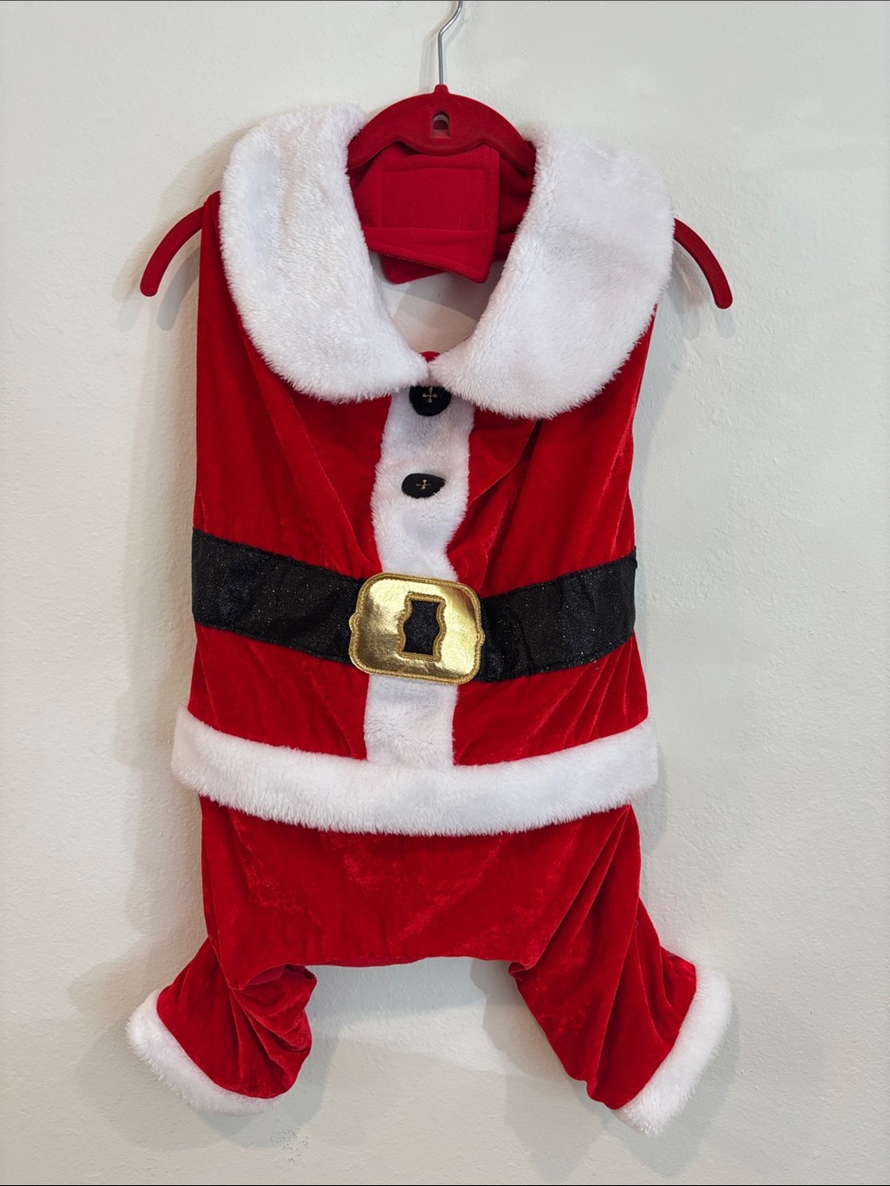 NWT Santa Costume for Dog